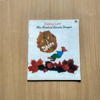 aku membuat sesuatu dengan daun