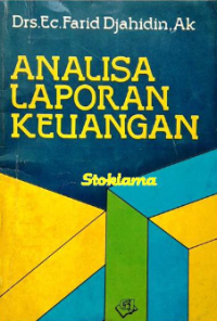 Analisa Laporan  Keuangan