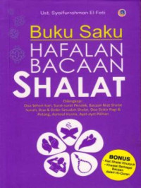Buku Saku Hafalan Bacaan Shalat
