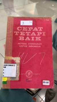 CEPAT TETAPI BAIK