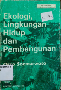 EKOLOGI LINGKUNGAN HIDUP DAN PEMBANGUNAN