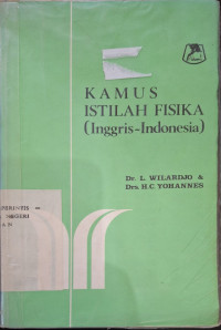 KAMUS ISTILAH FISIKA (INGGRIS-INDONESIA)