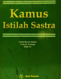 Kamus Istilah Sastra