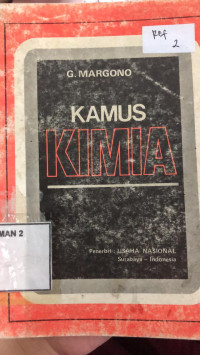 Kamus Kimia