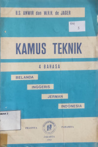KAMUS TEKNIK : 4 BAHASA