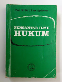 PENGANTAR ILMU HUKUM