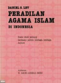 PERADILAN AGAMA ISLAM DI INDONESIA