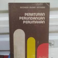 PERATURAN PERUNDANGAN PERUMAHAN