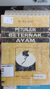 PETUNJUK BETERNAK AYAM