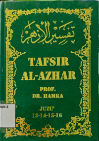 TAFSIR AL-AZHAR JUZ 13,14,15,16